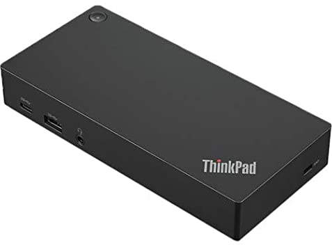 40A90090US-Lenovo ThinkPad USB-C UltraDock con adaptador de CA de 90 W de 2 clavijas