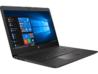 HP - 240 G7 - Actualizable a Windows 11 - Intel Celeron N4020 1.1 a 2.8GHz 2Core - 4GB SODIMM hasta 8GB - 500GB HDD 2.5" - 14" HD 1368x768 - RJ45, WiFi, BT, WebCam - 1 HDMI, 2 USB 3.1, 1 USB 2.0 - Windows 10 Home - 1 Año de garantía - Negro
