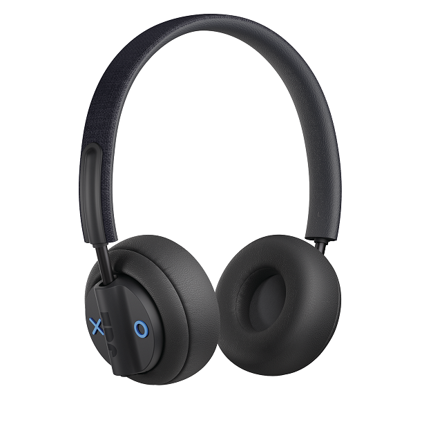 JAM Out There - Auriculares con diadema con micro - en oreja - Bluetooth - inalámbrico - cancelación de sonido activo - negro
