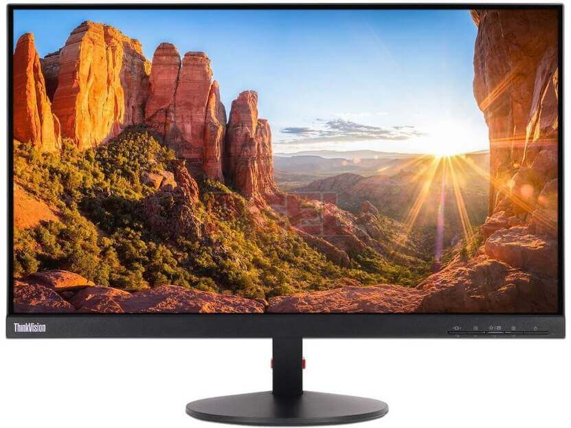 Lenovo - LED-backlit LCD monitor - 23.8"