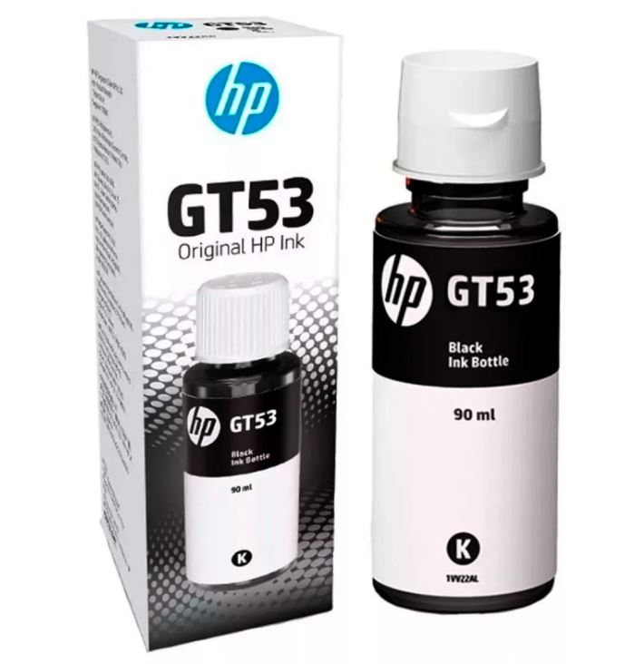 HP - GT53 - Ink cartridge - Black - 1VV22AL - Botella de tinta HP GT53 Negro 4,000 Págs