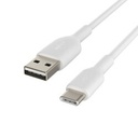 Belkin BOOST CHARGE - Cable USB - USB-C (M) a USB (M) - 1 m - blanco