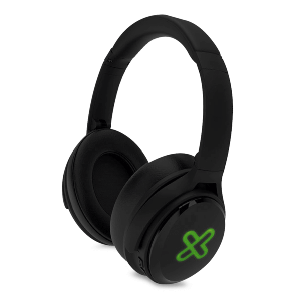 Klip Xtreme Imperious KWH-251 - Auriculares con diadema con micro - en oreja - Bluetooth - inalámbrico, cableado - conector de 3,5 mm - negro