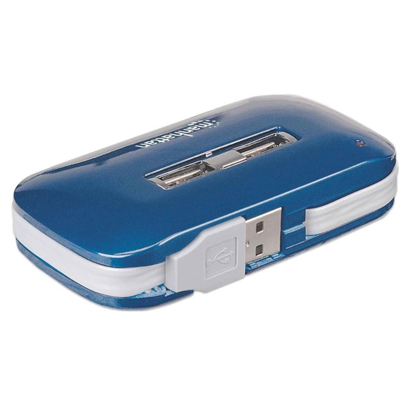 161039 - Manhattan Hub USB de Alta Velocidad 2.0 (161039)
