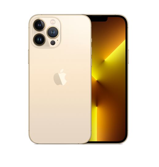 Apple iPhone 13 Pro Max - Smartphone - iOS - 256 GB - Gold - Touch - MLLD3LZ/A