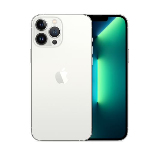 Apple iPhone 13 Pro Max - Smartphone - iOS - 256 GB - Aluminum silver - Touch - MLLC3LZ/A