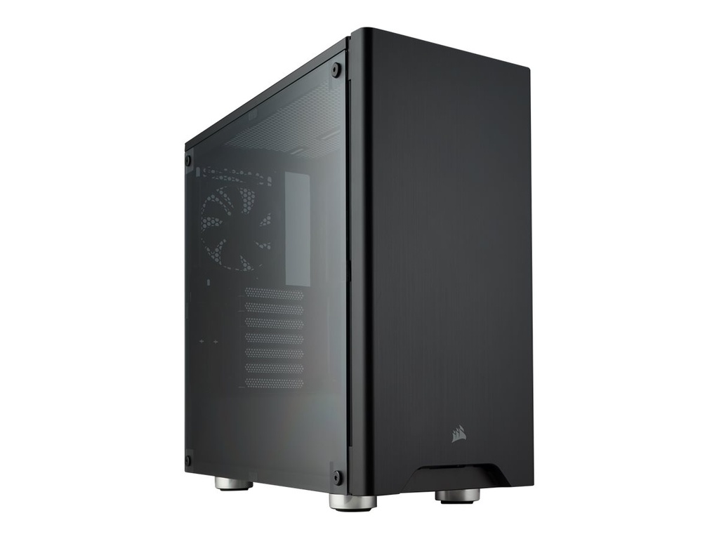 CORSAIR Carbide Series 275R - Torre - ATX - panel lateral con ventana (acrílico) - sin fuente de alimentación (ATX) - negro - USB/Audio