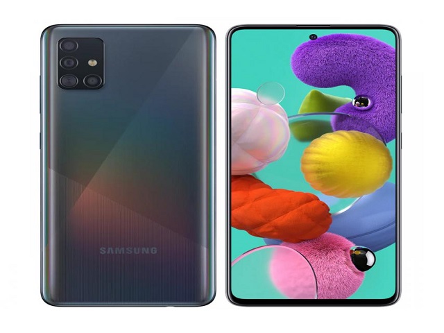 Samsung Galaxy A51 - Teléfono inteligente - SM-A515FZKJGTO - Android - 128 GB - Negro - Toque