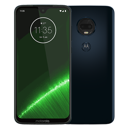 Motorola G7 Plus - Smartphone - Android - Indigo - Touch - XT-1965 Dual SIM