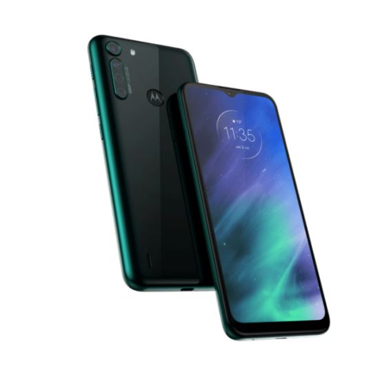 Motorola Moto One Fusion - Smartphone - Android - 128 GB - Black Emerald - Touch - Dual SIM