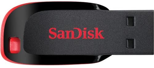 SanDisk - USB flash drive - 32 GB - USB 2.0 - Red