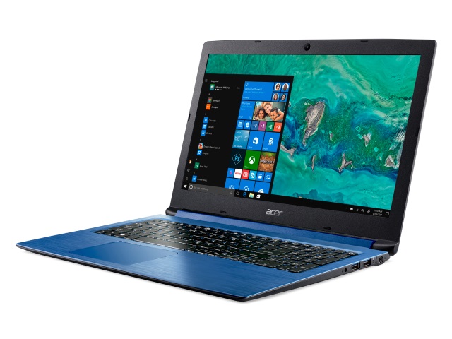 Acer - Notebook - 15.6" - Intel Core i3 I3-7020U - 4 GB - 1 TB - Windows 10 Home - Blue - Spanish - 1-year warranty - NX.HAFAL.004