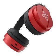 Klip Xtreme - KWH-001RD - Headphones - Para Cellular phone / Para Computer / Para Phone / Para Portable electronics / Para Tablet - Wireless - 16Hrs - Rojo