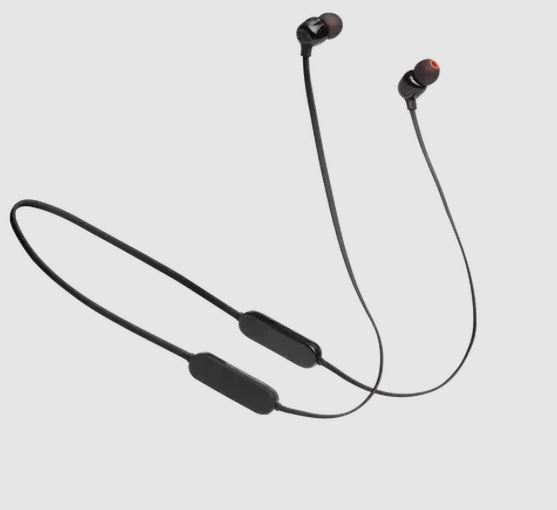 JBL TUNE 125BT - Auriculares internos con micro - en oreja - Bluetooth - inalámbrico - negro