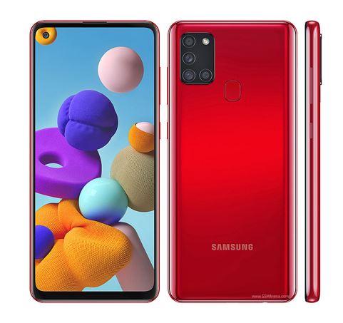 Samsung Galaxy A21s - Smartphone - Android - 128 GB - Brilliant red - Touch - 4GB Ram