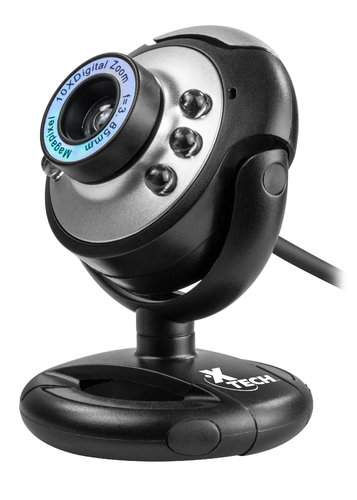 Xtech - XTW-480 - Web camera - USB - 640x480P - Micrófono Integrado