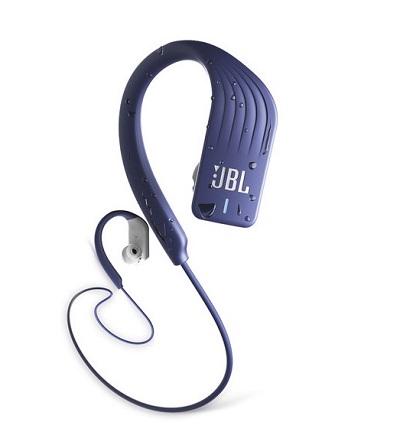 JBL Endurance SPRINT - Auriculares internos con micro - en oreja - montaje encima de la oreja - Bluetooth - inalámbrico - azul
