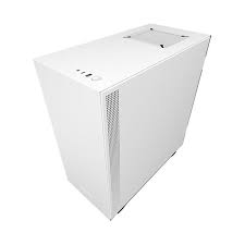 NZXT H series H510 - Torre - ATX - panel lateral con ventana - sin fuente de alimentación - blanco mate - USB/Audio