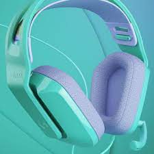 Logitech G G335 Wired Gaming Headset - Auricular - tamaño completo - cableado - conector de 3,5 mm - menta - certificado Discord