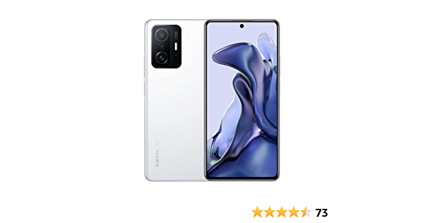Xiaomi 11T - 5G smartphone - SIM doble - RAM 8 GB / 256 GB - pantalla OLED - 6.67" - 2400 x 1080 píxeles (120 Hz) - 3 x cámaras traseras 108 MP, 8 MP, 5 MP - front camera 16 MP - blanco luz de luna