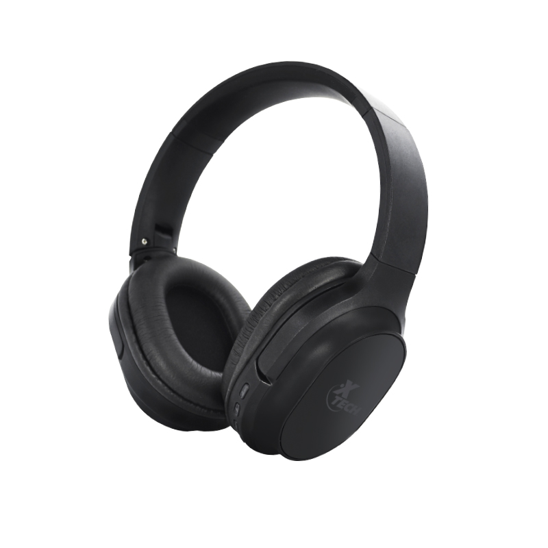 Xtech XTH-612 - Headphones with microphone - Para Portable electronics / Para Cellular phone / Para Home audio - Wireless - Rook foldable design