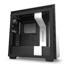 NZXT H series H710 - Torre - placa ATX extendida - panel lateral con ventana (cristal templado) - sin fuente de alimentación - blanco mate - USB/Audio