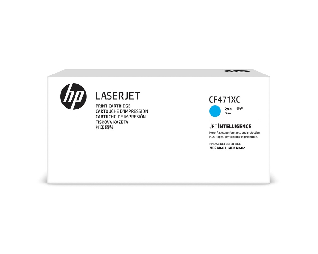HP - CF471XC - Toner cartridge - Cyan