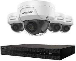 Kit Hikvision 4MP Dome Camera+Standalone NVR 4 Channels