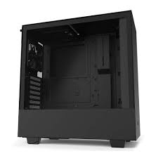 NZXT H series H510 - Torre - ATX - panel lateral con ventana - sin fuente de alimentación - negro mate - USB/Audio