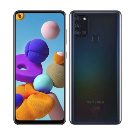 Samsung Galaxy A21s - Smartphone - 4G - LTE - Android - 128 GB - Black - Touch - SM-A217MZKGGTO