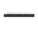 QNAP TS-453DU-4G - Servidor NAS - 4 compartimentos - montaje en bastidor - SATA 6Gb/s - RAID 0, 1, 5, 6, 10, JBOD - RAM 4 GB - 2.5 Gigabit Ethernet - iSCSI soporta - 1U