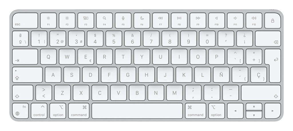 Apple Smart - Caja de teclado y folio - Apple Smart connector - QWERTY - español - para 10.9-inch iPad Air (4th generation); 11-inch iPad Pro (1st generation, 2nd generation, 3rd generation)