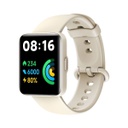 Xiaomi Redmi Watch 2 Lite - Marfil - reloj inteligente con correa - tamaño de la muñeca: 140-210 mm - pantalla luminosa 1.55" - Bluetooth - 35 g
