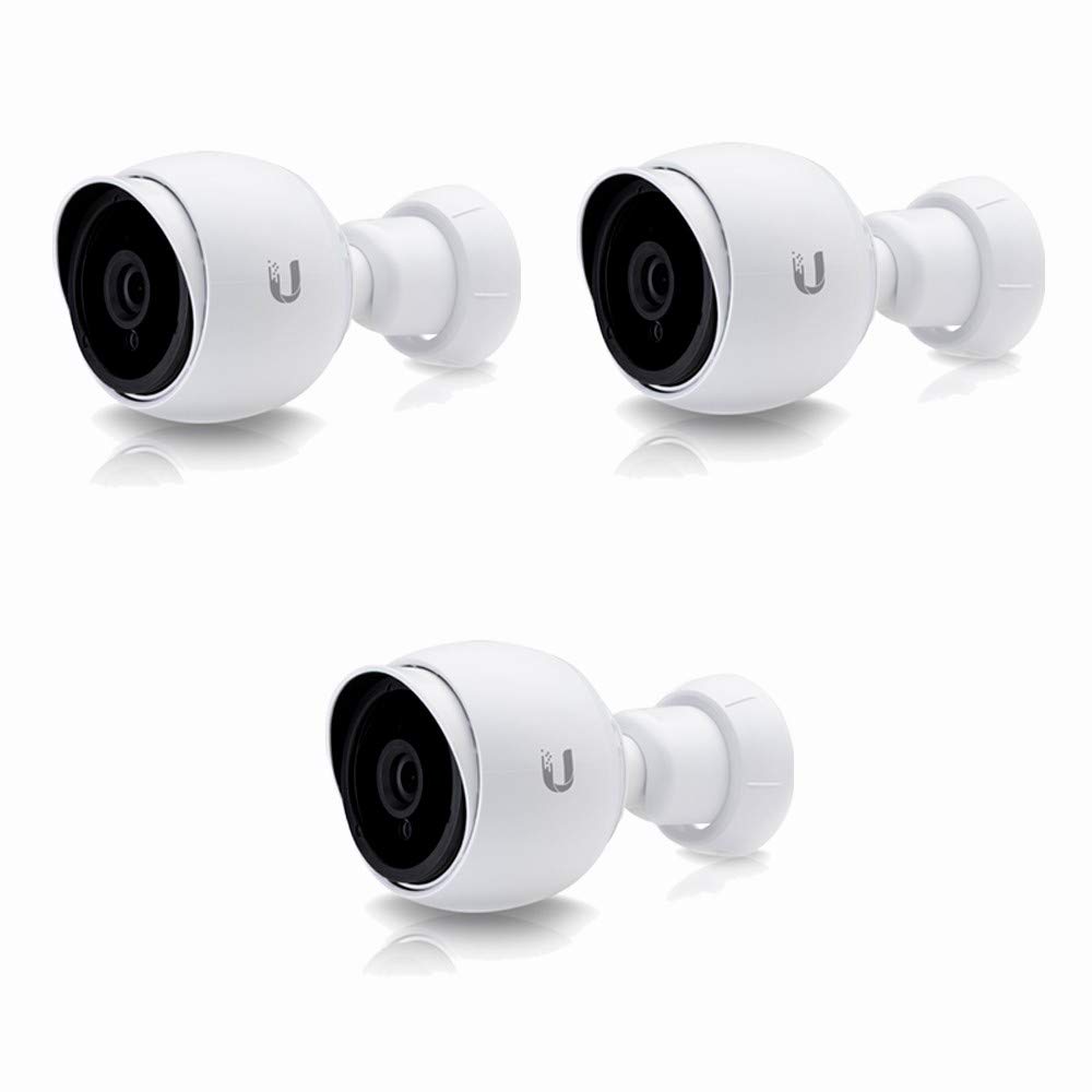 UVC-G3-BULLET-3 -Ubiquiti Networks Ubiquiti UniFi UVC-G3-Bullet 4 Megapixel HD Network Camera - 3 Pack - Bullet - H.264 - 1920 x 1080 Fixed Lens - Wall Mount, Ceiling Mount, Pole Mount
