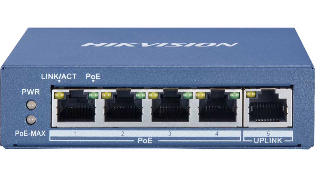 Hikvision - Switch - 4 - Ethernet Smart POE