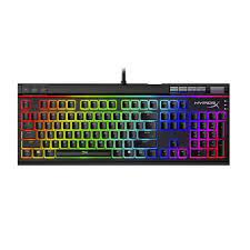 HyperX - Keyboard - Wired - English / Spanish - Ergonomic Design - Bright red