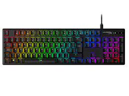 HyperX - Keyboard - Wired - English / Spanish - Ergonomic Design - Aqua blue