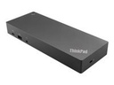 Lenovo ThinkPad Hybrid USB-C with USB-A Dock - Estación de conexión - USB-C - 2 x HDMI, 2 x DP - GigE - 135 vatios - Estados Unidos - para Miix 520-12IKB; Tablet 10; ThinkPad E480; E580; L380; L380 Yoga; L470; L480; L580; P51s; P52s; T25; T470; T470p; T470s; T480; T480s; T570; T580; X1 Carbon; X1 Tablet; X1 Yoga; X270; X280; ThinkPad Yoga 370