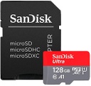 SanDisk - Flash memory card - microSDXC UHS-I Memory Card - 128 GB - W/ ADAPTER