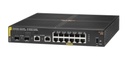 HPE Aruba 6100 48G Class4 PoE 4SFP+ 370W Switch - Conmutador - Gestionado - 48 x 10/100/1000 (PoE+) + 4 x 1 Gigabit / 10 Gigabit SFP+ - flujo de aire de lado a lado - montaje en rack - PoE+ (370 W)