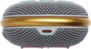 JBL Clip 4 - Altavoz - para uso portátil - inalámbrico - Bluetooth - 5 vatios - gris