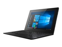 Lenovo Tablet 10 20L3 - Tableta - con anclaje de teclado - Celeron N4100 / 1.1 GHz - Win 10 Pro 64 bits - UHD Graphics 600 - 4 GB RAM - 128 GB eMMC - 10.1" IPS pantalla táctil 1920 x 1200 - Wi-Fi 5 - 4G LTE-A - negro - kbd: EE. UU.