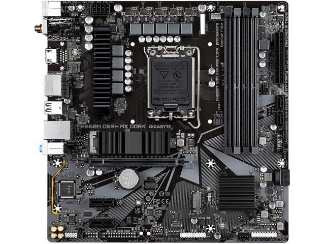 Gigabyte H510M H - 1.0 - placa base - micro ATX - Socket LGA1200 - H510 Chipset - USB 3.2 Gen 1 - Gigabit LAN - Tarjeta gráfica (CPU necesaria) - HD Audio (8-canales)