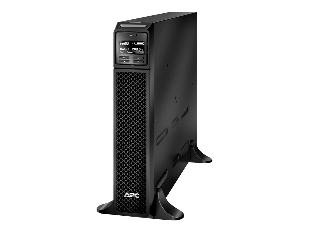 APC Smart-UPS SRT 3000VA - UPS - CA 208/240 V - 2700 vatios - 3000 VA - USB - conectores de salida: 3 - negro