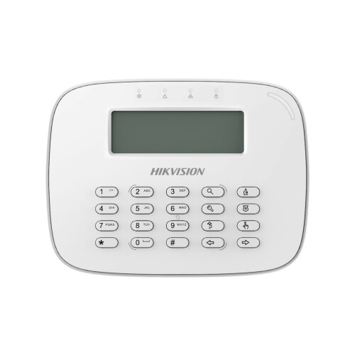 DSKPL- Teclado LCD alámbrico para alarmas. Hikvision