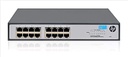 HPE 1420-16G - Conmutador - sin gestionar - 16 x 10/100/1000 - sobremesa, montaje en rack, montaje en pared