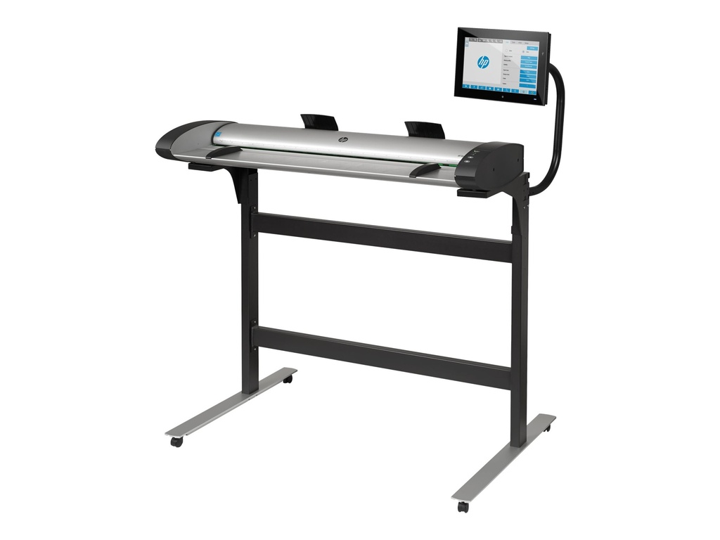 HP SD Pro - Escáner para rollos - Sensor de imagen de contacto (CIS) - Rollo (111,8 cm) - 1200 ppp x 1200 ppp - USB 3.0, Gigabit LAN - para DesignJet T1708, T930, Z2600, Z6, Z6610, Z6dr, Z9+, Z9+dr; PageWide XL 4100, 4600, 5100