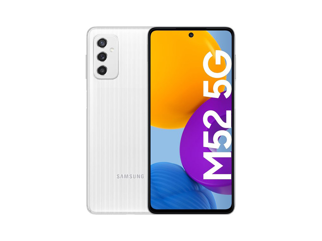 Samsung Galaxy M52 - Smartphone - Android - White - Touch