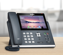 Yealink SIP-T48U,16 cuentas SIP, PoE, USB, Soporte con dos ángulos ajustables, montaje en pared, Bluetooth