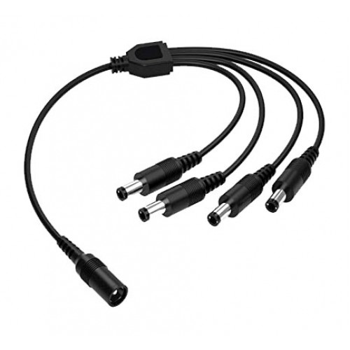 Cola DC con 4 adaptadores